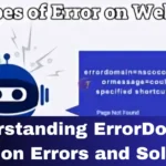 Understanding ErrorDomain: Common Errors and Solutions