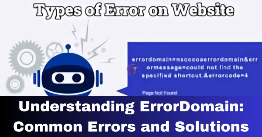 Understanding ErrorDomain: Common Errors and Solutions